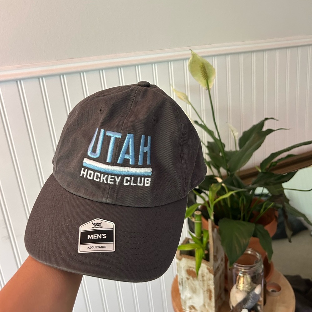 Utah Hockey Club Adjustable Black Cap
